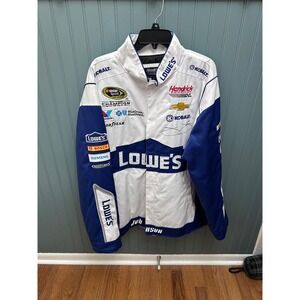 Jimmie Johnson‎ signed Lowe's Hendrick Motorsports NASCAR Jacket Pit Crew XL